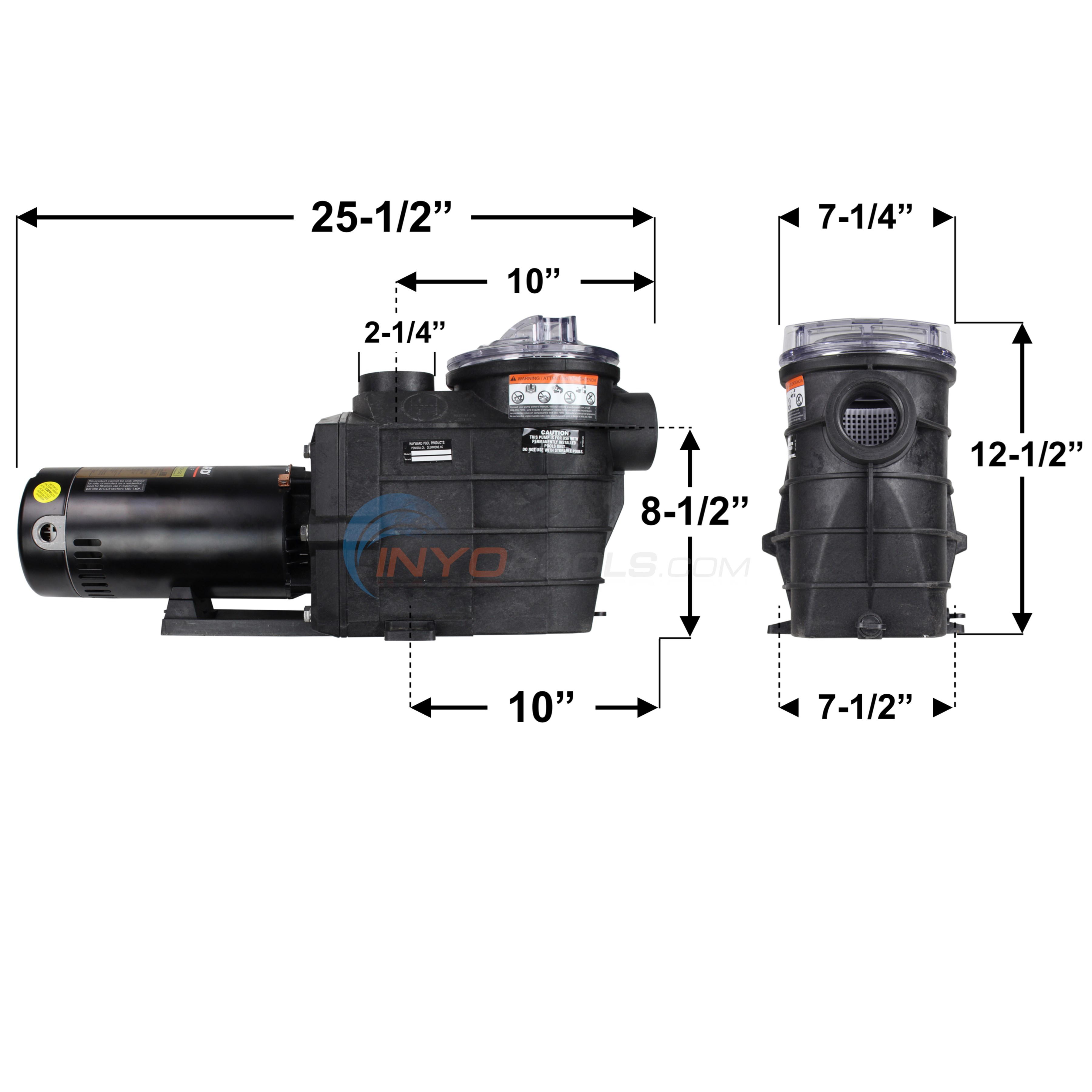 Hayward Super II Pump 1.5 HP Single Speed SP3010X15AZ