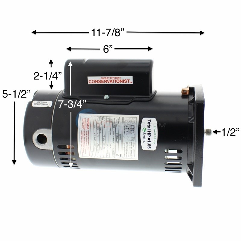Century (A.O. Smith) 1.0 HP Full Rate Energy Efficient Motor