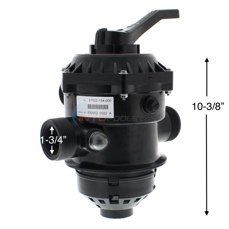 262506 Sand Filter Valve 262506 6-Way Clamp Style Valve - Replacement ...