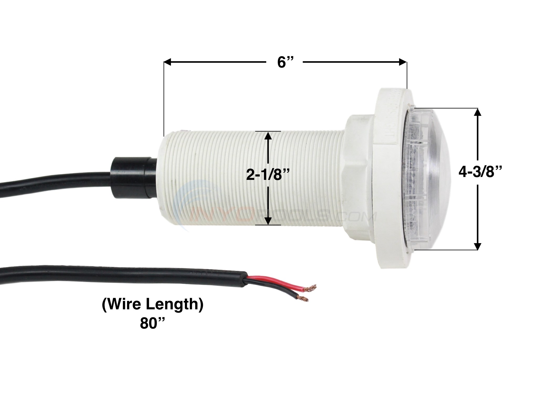 S.R. Smith LED Color Changing Light W/ 80' Cord (FSFLEDCFG)