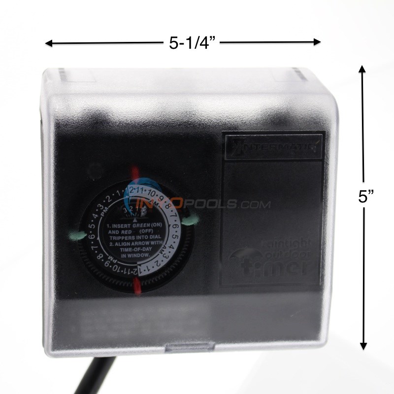 Intermatic Aboveground Pool Timer Twist Lock Plug & Receptacle P1131