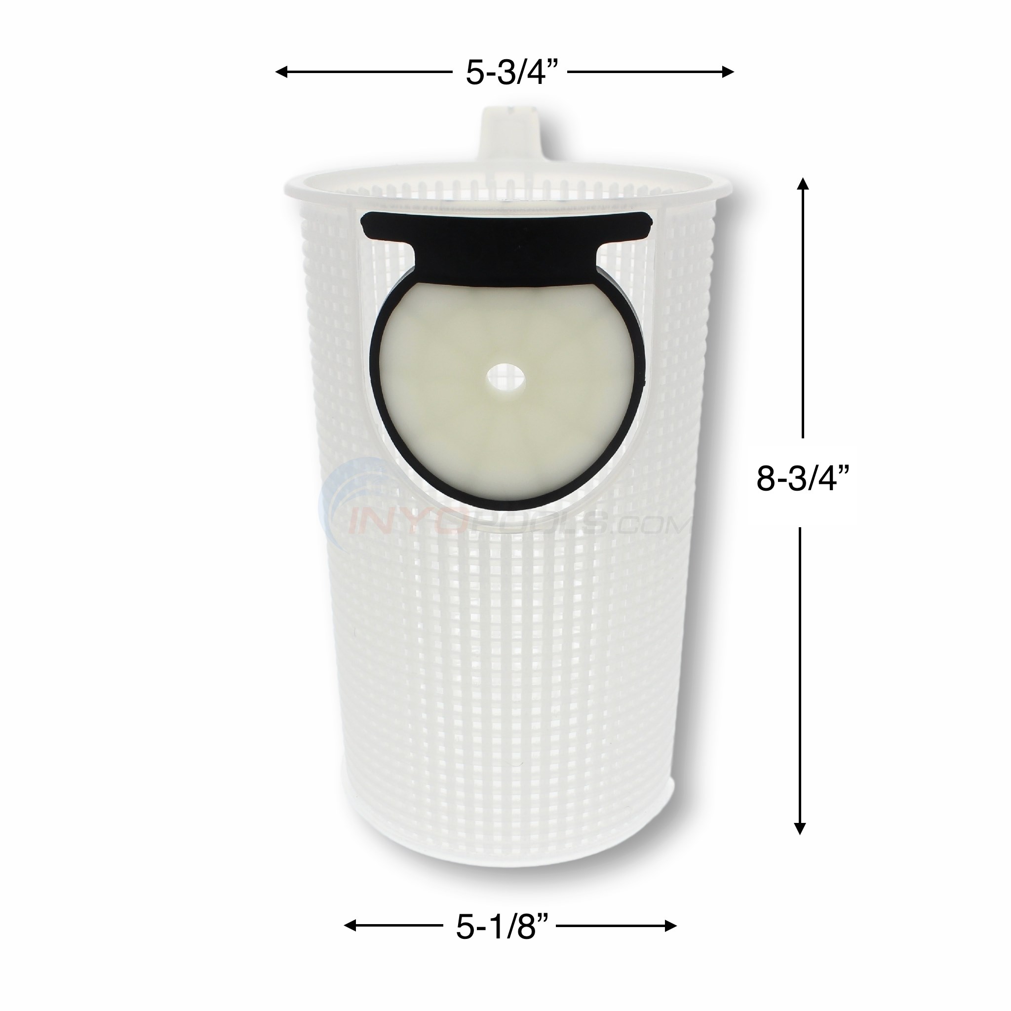 Jacuzzi Magnum Pool Pump Strainer Basket with Flapper, 83/4" Tall 16