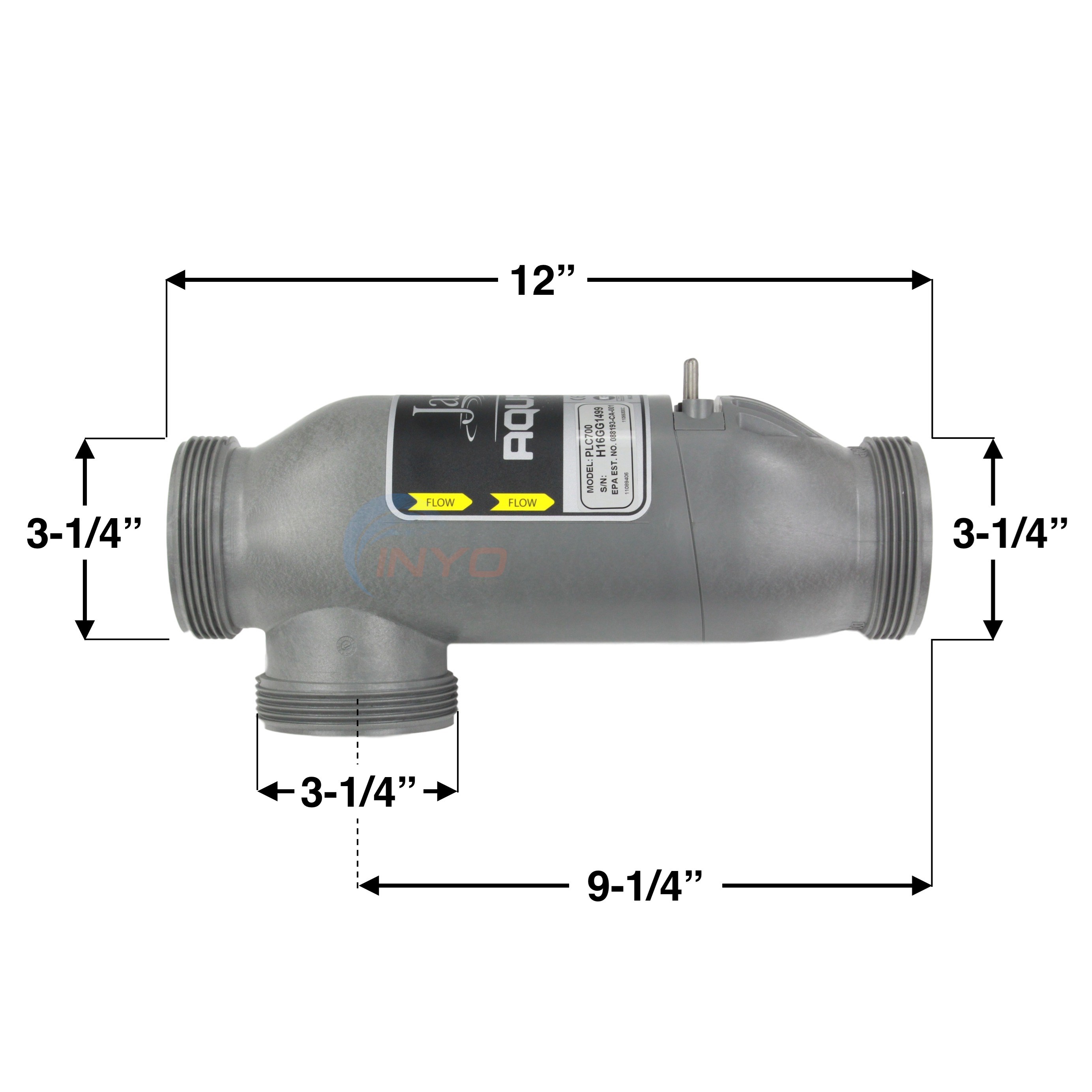 Jandy AquaPure 1400 Replacement Cell, 40,000 Gal Pool, 16ft Cord, Tri