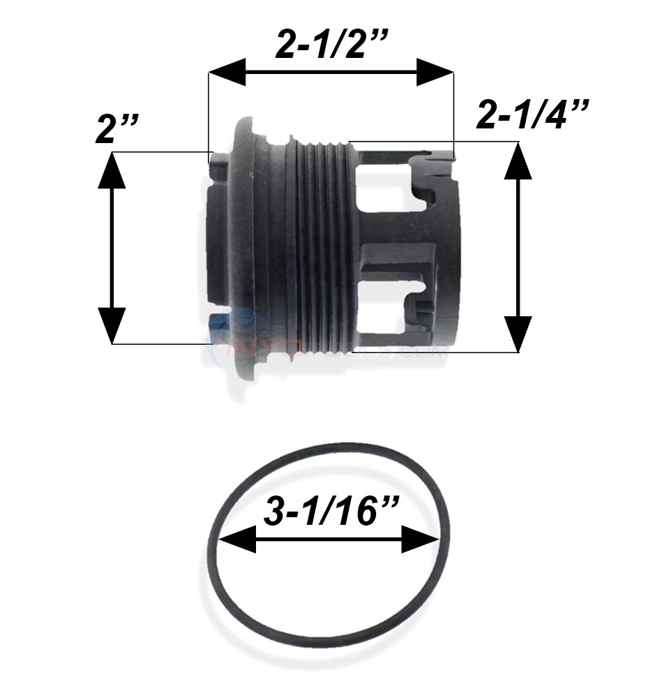 Raypak Unitherm Governor Plug - 006720F - INYOPools.com