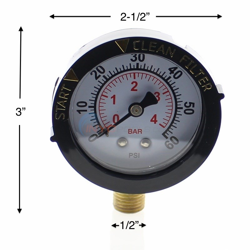 Pentair Pressure gauge 190058Z