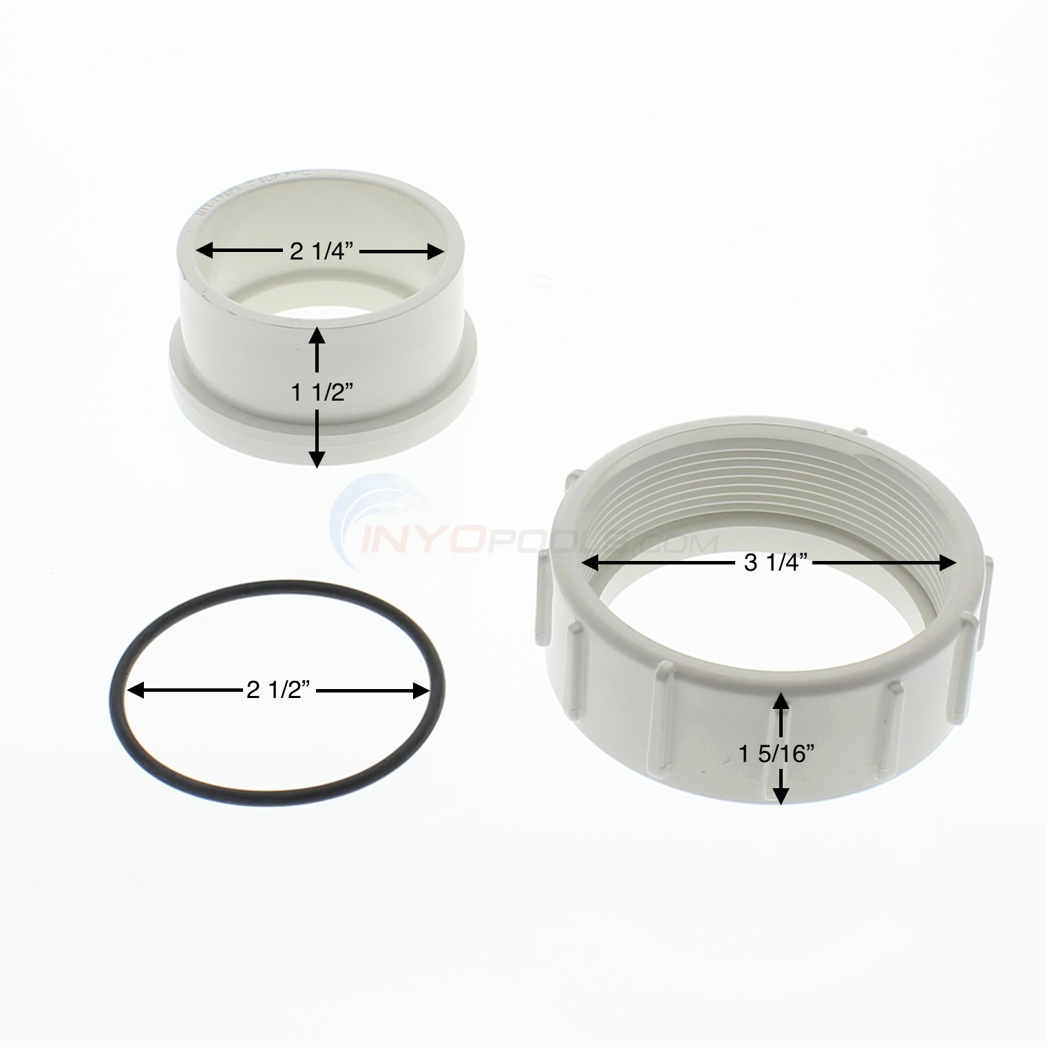 Pentair Pool & Spa 2 PK/ Half Union 2