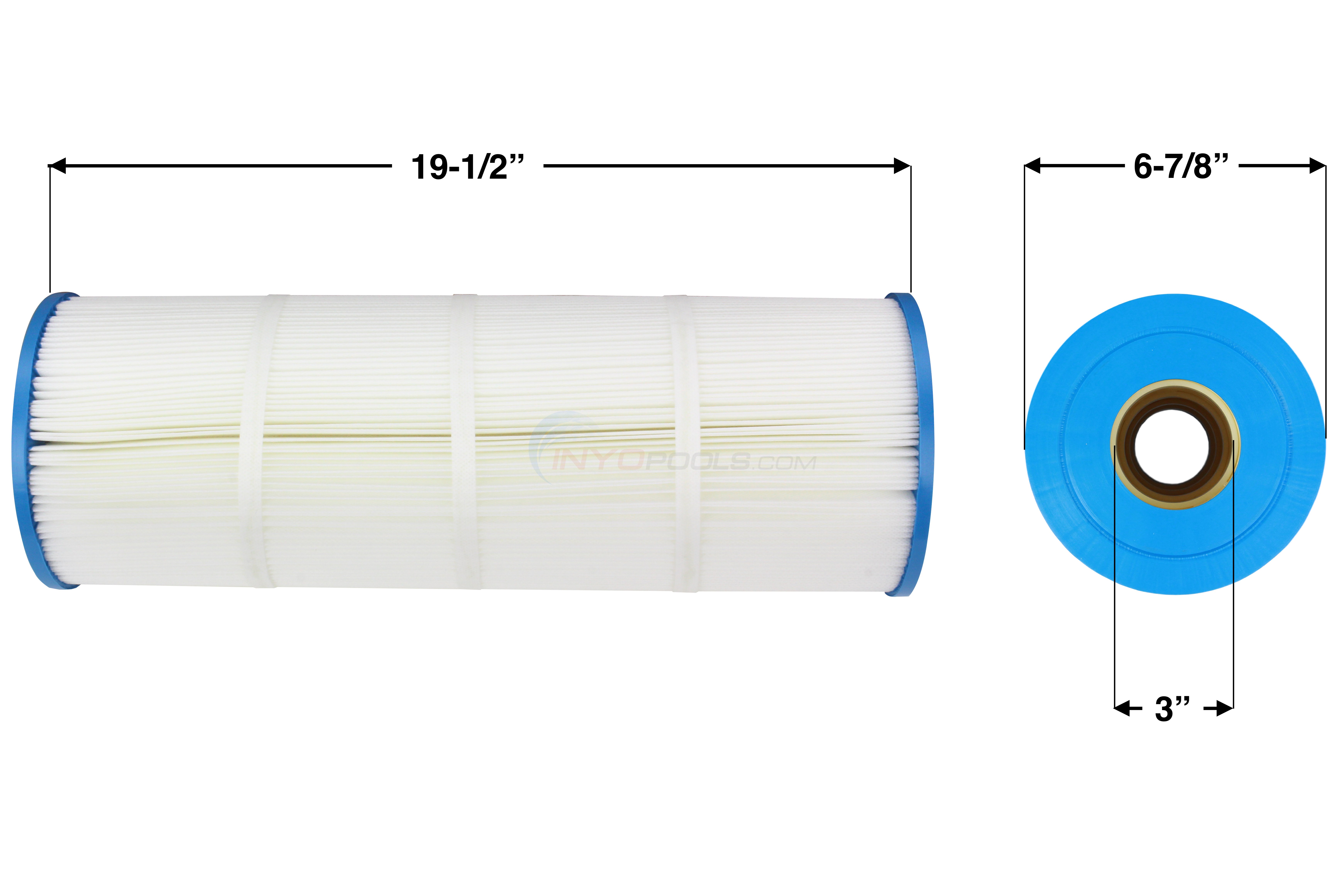 Pureline 81 Sq. Ft. Replacement Cartridge Compatible with Hayward® Swim