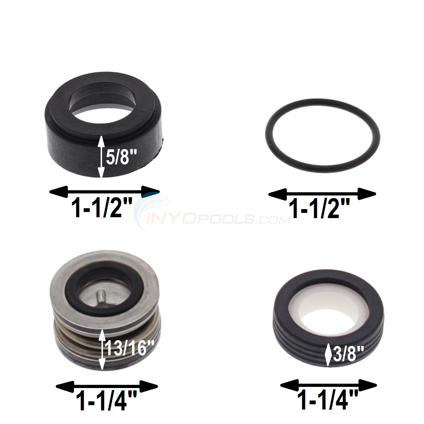 Hayward PowerFlo VS 300 Pool Pump Shaft Seal SPX1500KA