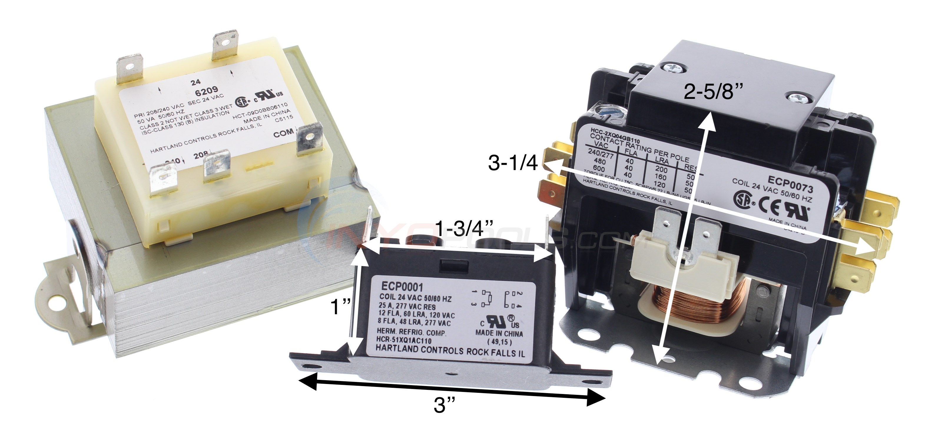 AquaCal Univeral Door Replacement Kit - STK0024 - INYOPools.com