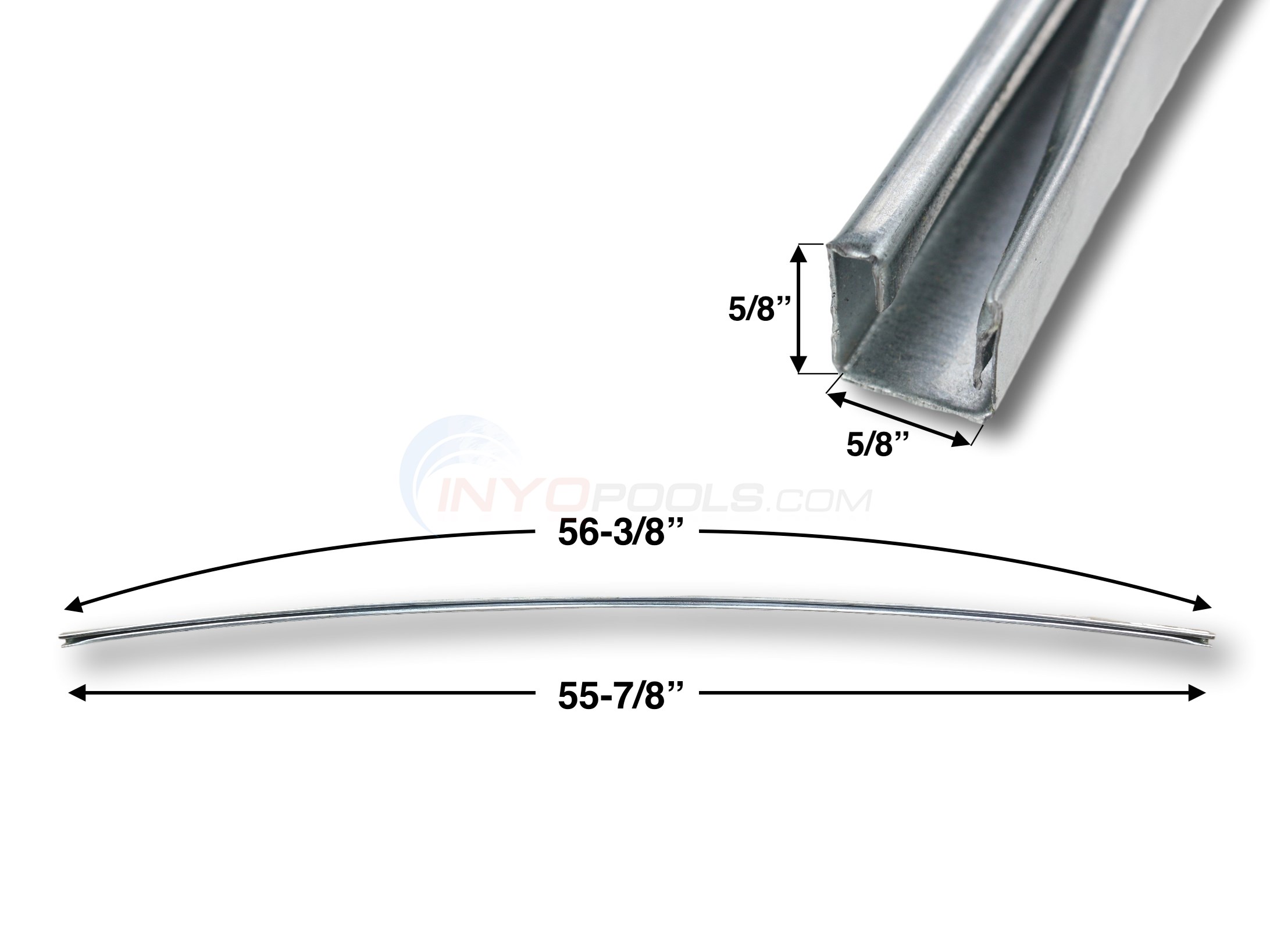 Bottom Rail 56-3/8