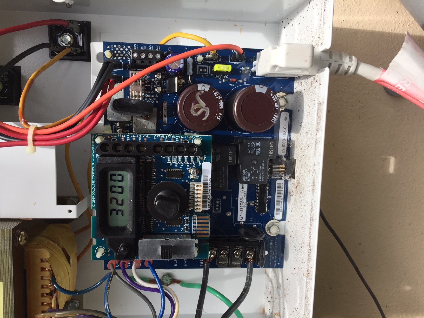 replacement circuit board for Hayward Goldline