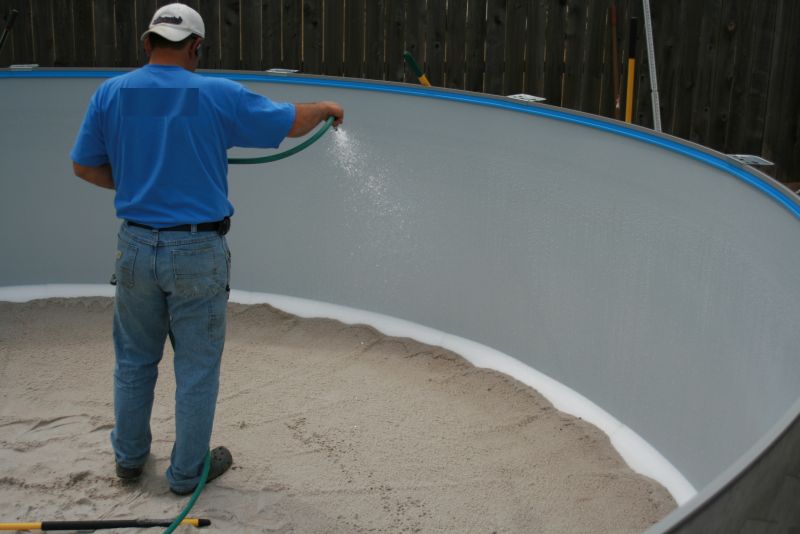 Foam Pool Cove, How To Install Wall Foam For Above Ground Pool