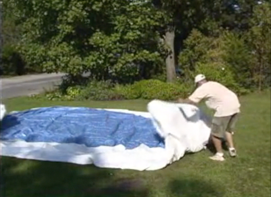How To Install a Beaded Pool Liner for an Oval Pool ...