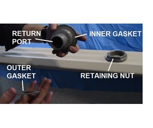How To Assemble An Above Ground Pool Part 7 Return Port Inyopools Com How To Assemble An Above Ground Pool, How To Replace An Above Ground Pool Return Valve