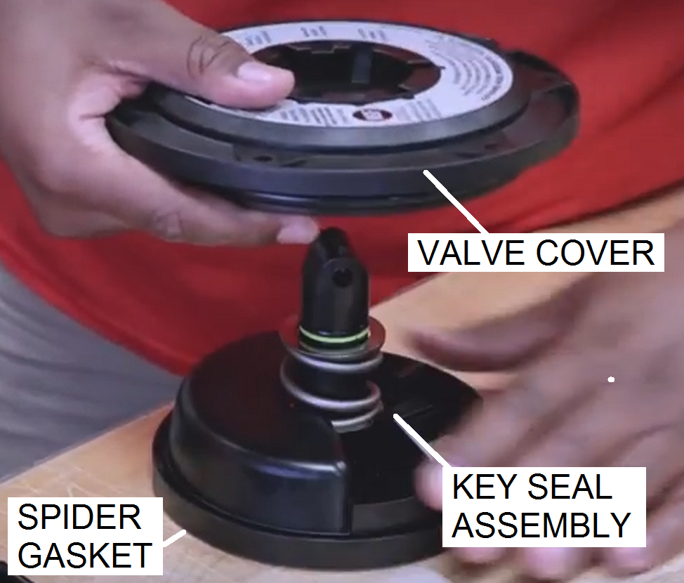 Multiport Valve Replacement Vari-Flo Key Seal Assembly For Hayward®* SPX0714CA 