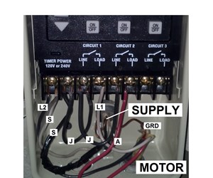 How To Wire a PE153 Digital Timer to a 2-Speed 230V Motor - INYOPools.com Intermatic Digital Timer Inyo Pools