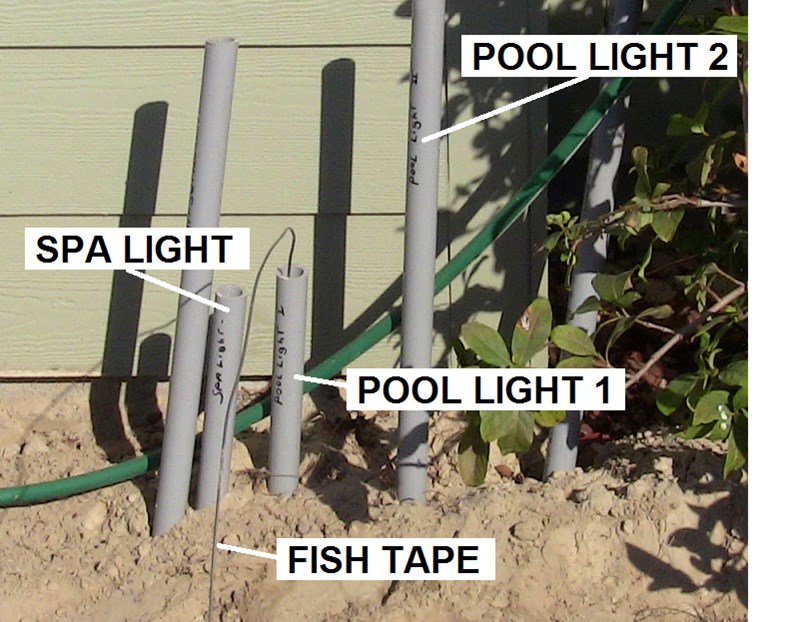 How To Set Up In Ground Pool Equipment Part 5 Lighting