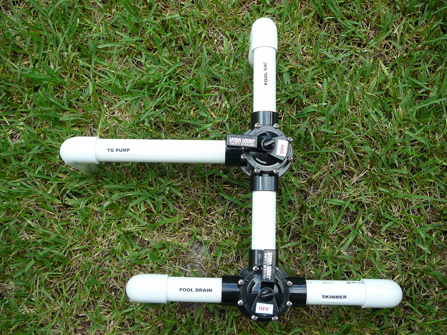 How To Set Up Pool Diverter Valves for a Basic System ... 3 way ball valve diagram 