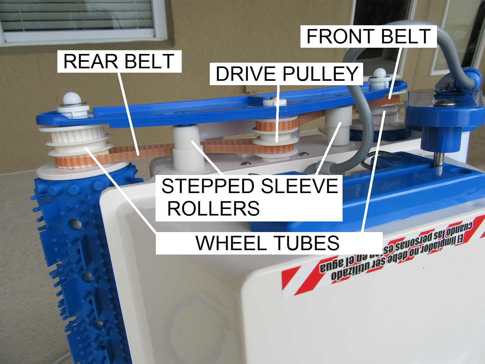 Aquabot drive belts hotsell