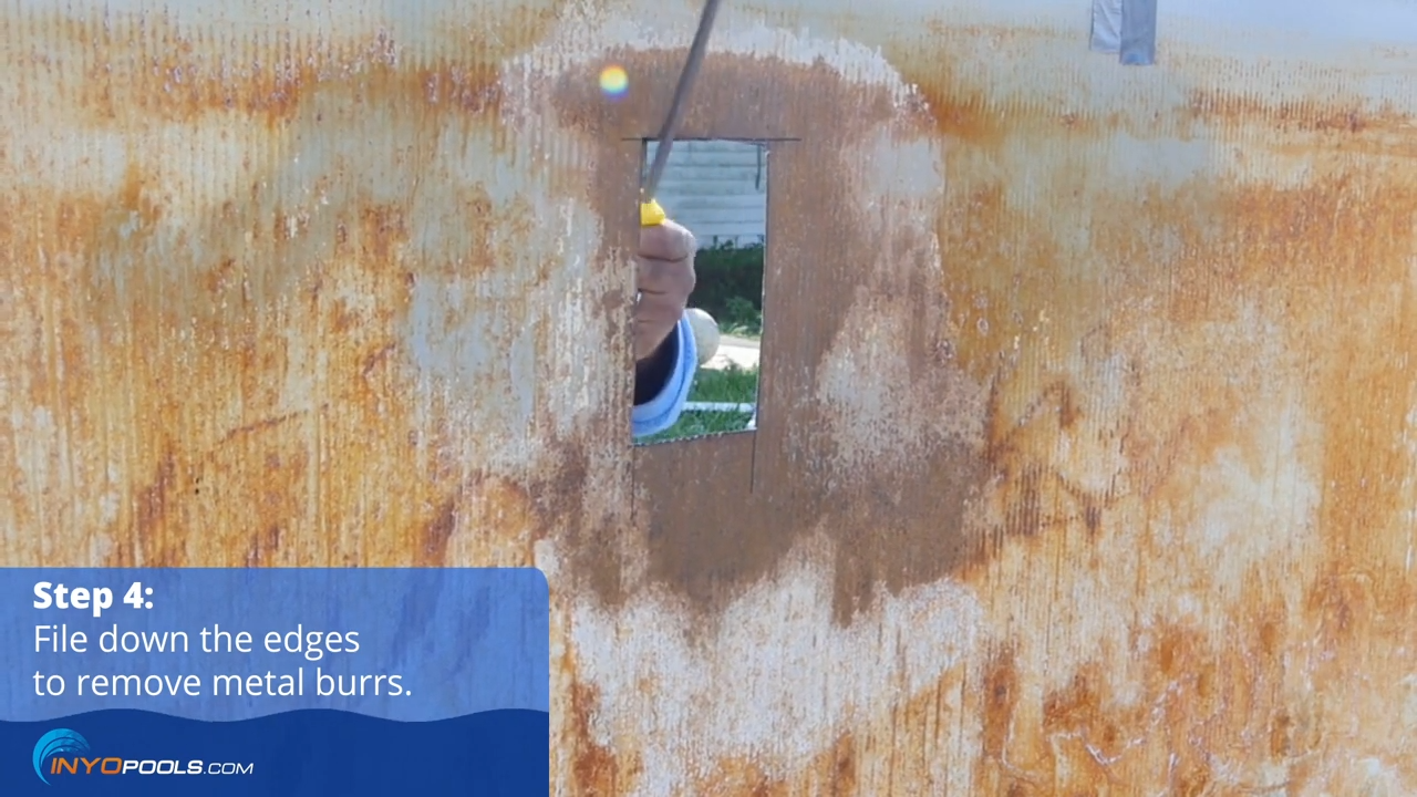 How To Repair Rusty Above Ground Pool Walls - INYOPools.com