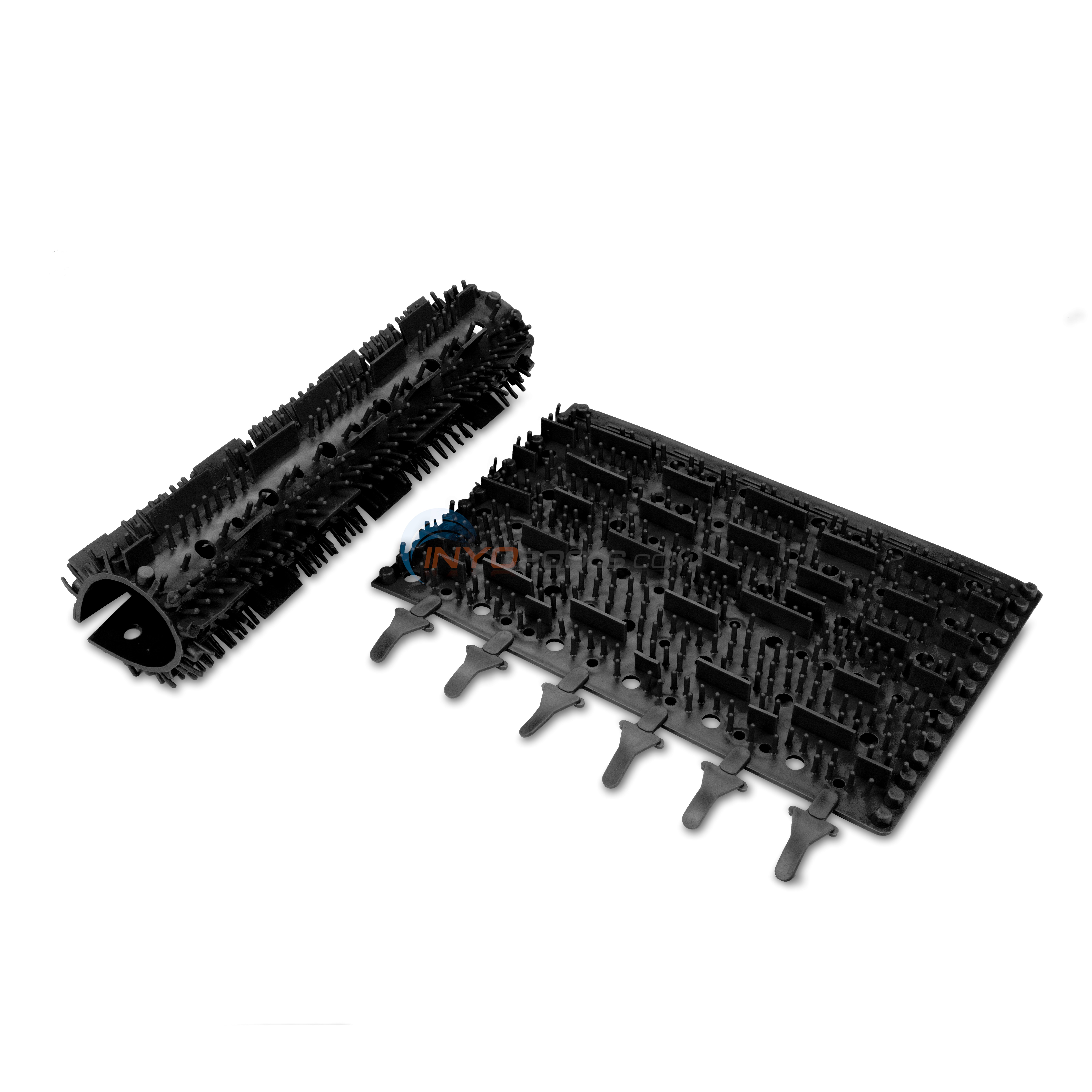 TUBO IN GOMMA Ad Aria Autoinibente Blu Ricambio Lock On Clip Chuck