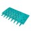 Rubber Brushes (Pair) for Aquamax Pool Cleaner - Green (3002BM) - 001-0460