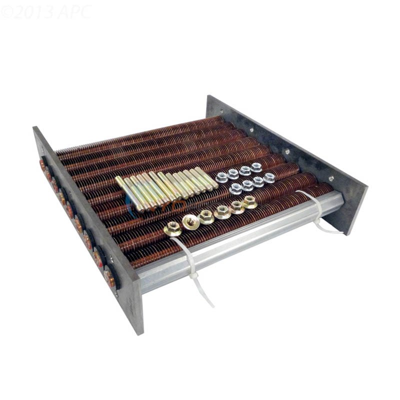 TUBE BUNDLE, COPPER, 206A, 207A, ASME - METAL HEADERS