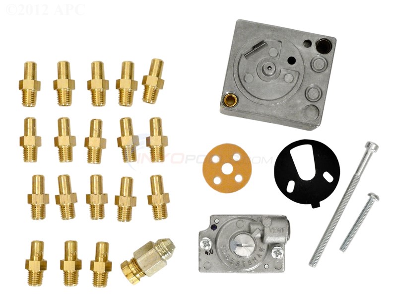 Raypak Conversion Kit, LP To NG, 206, 266 MV - 010419F