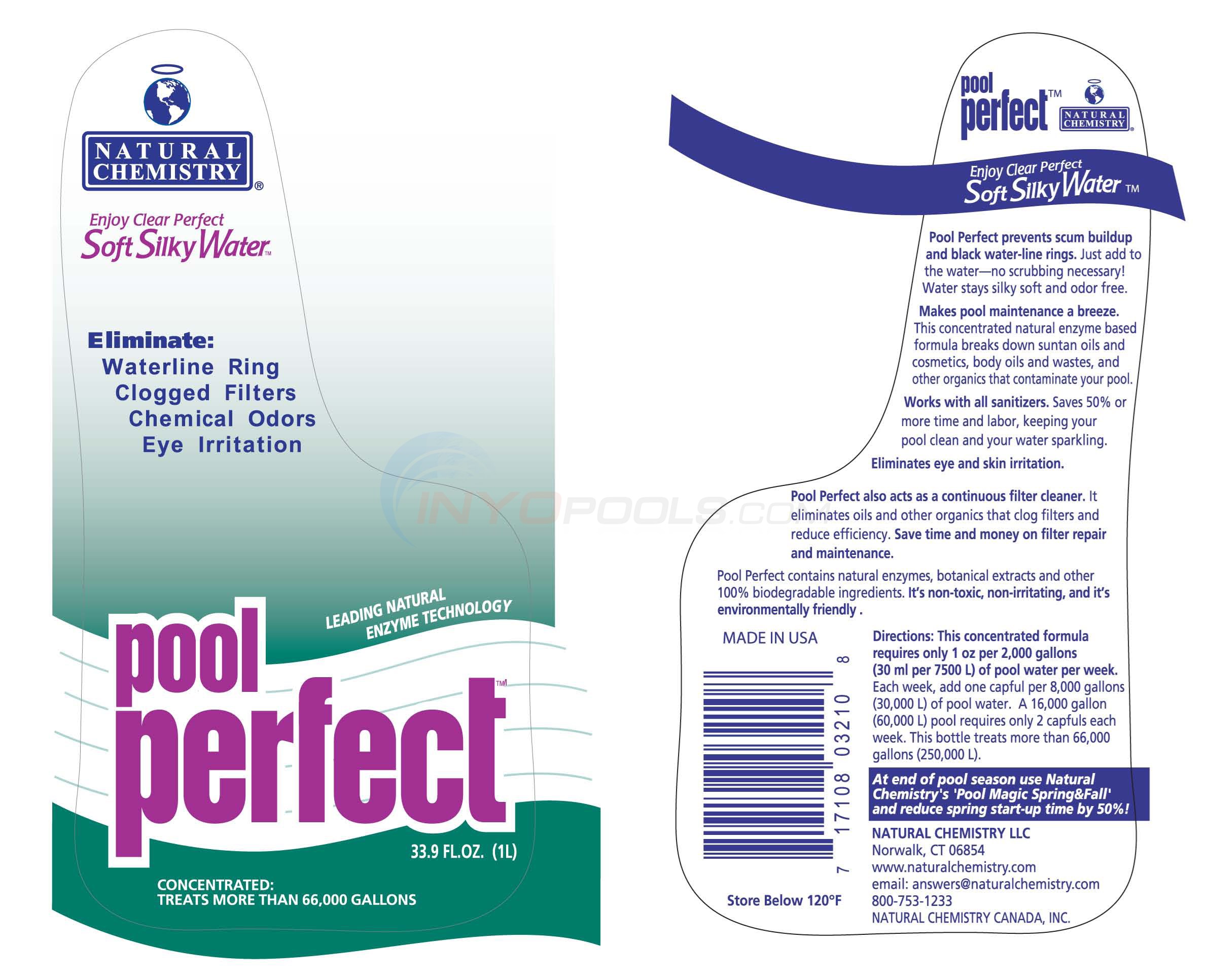 Natural Chemistry POOL PERFECT 1L 03210