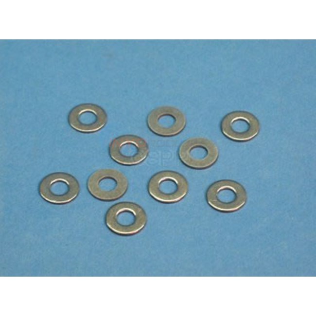 Washer, Flat #10 Stainless Steel - 10NWSAS-B10
