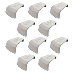 Sequoia Top Cap Resin Taupe  10 Pack  DOES NOT INCLUDE SUPPORT 13615