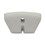 Wilbar Top Cap Support Straight Side 7" Taupe (Single) - 13616