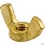 Pentair Nut, Wing 1/4-20 Brass (35402-0074)