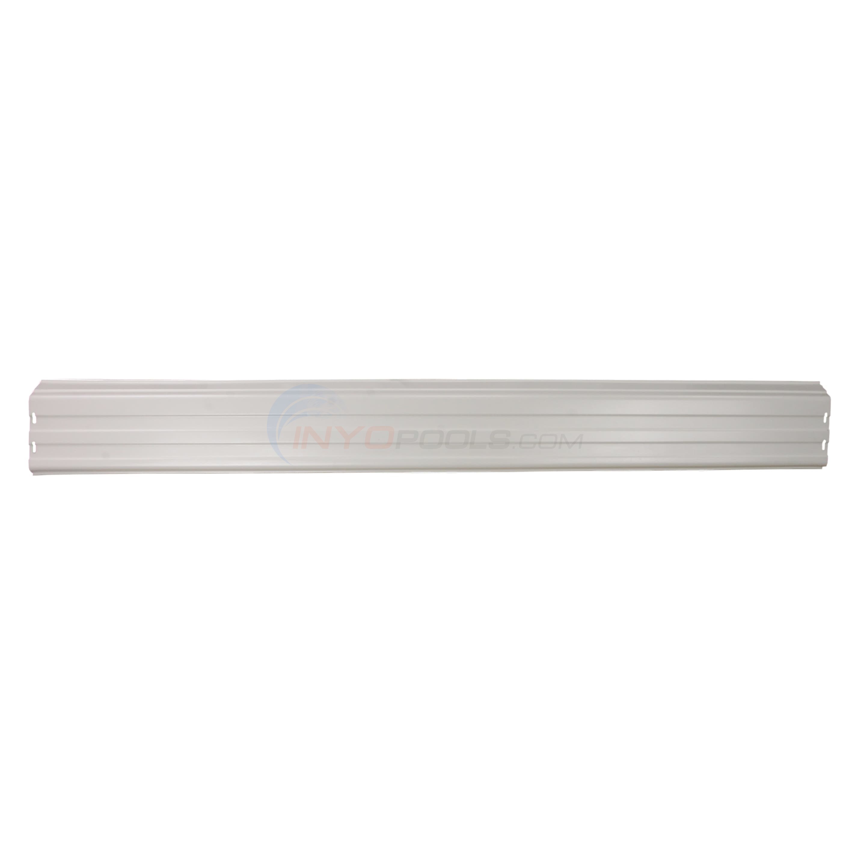 Wilbar Top Rail, Steel, 6-5/8" x 58-3/4", Gray, Single - 1450585