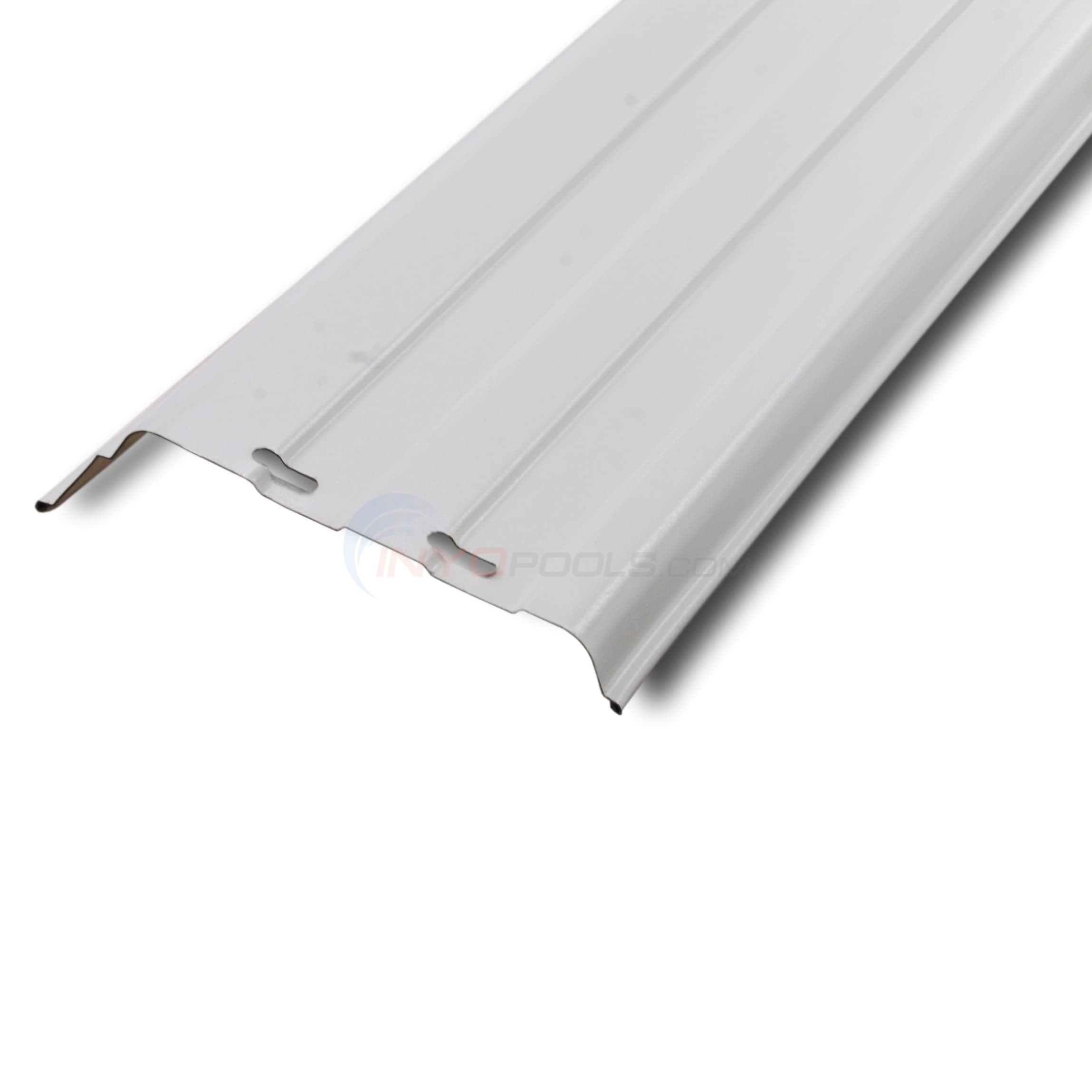 Wilbar Top Rail, Steel, 6-5/8" x 58-3/4", Gray, Single - 1450585