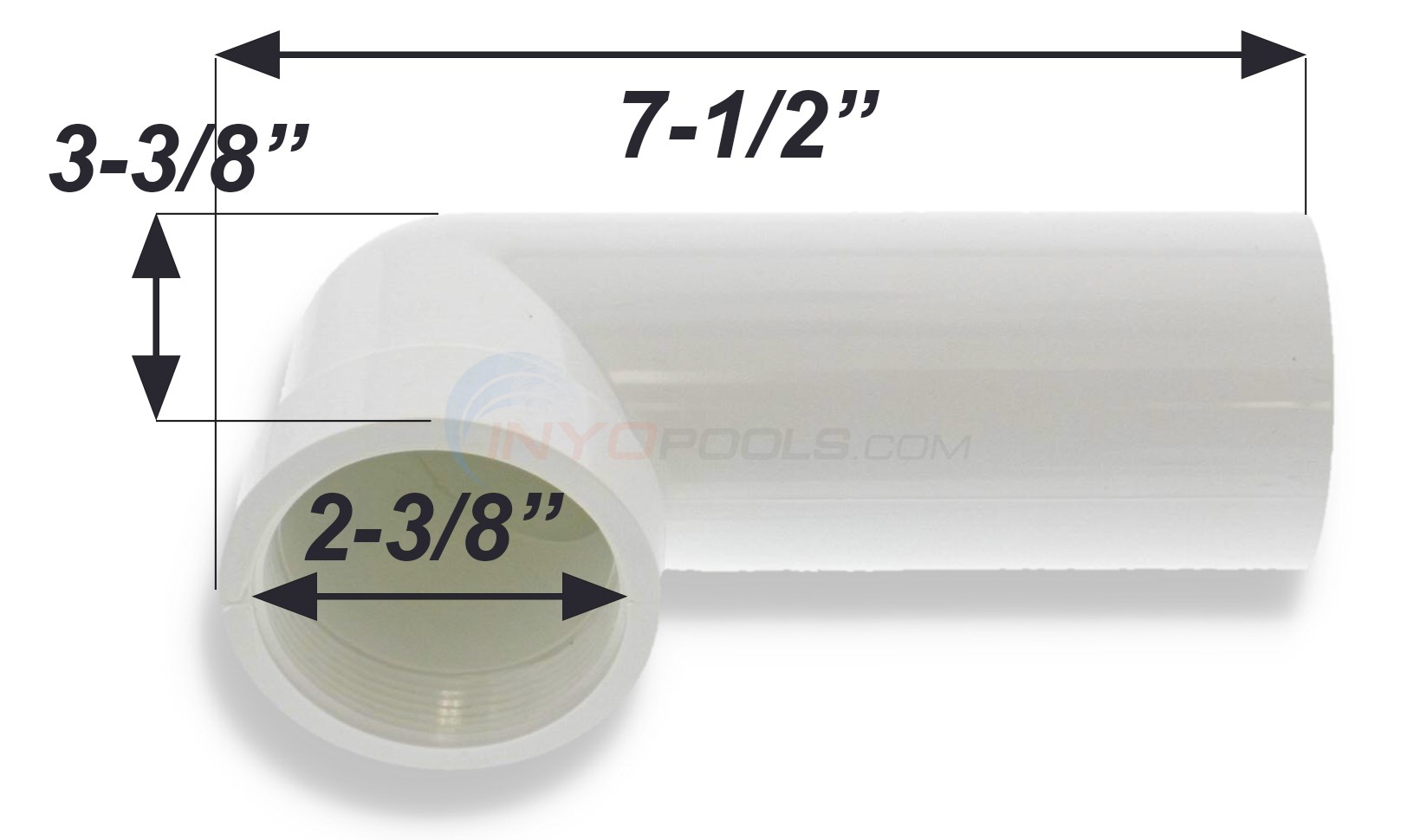Jandy Tube Elbow Assy, Cl340, Cl460 (r0555100)