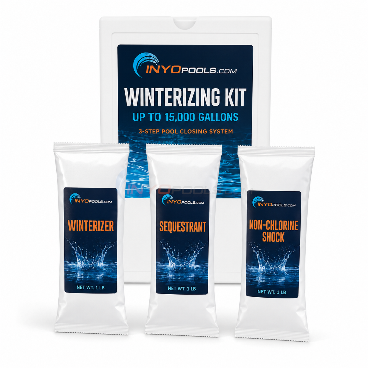 Winter Pool Closing Chemical Kit up to 15,000 Gallons