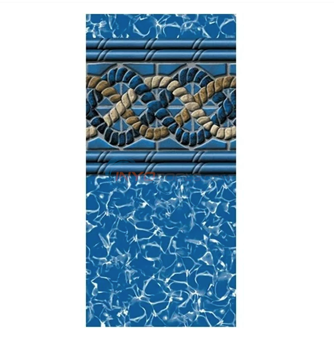 15' x 26' Oval 54" Depth Unibead Mystri Gold Standard Gauge Liner