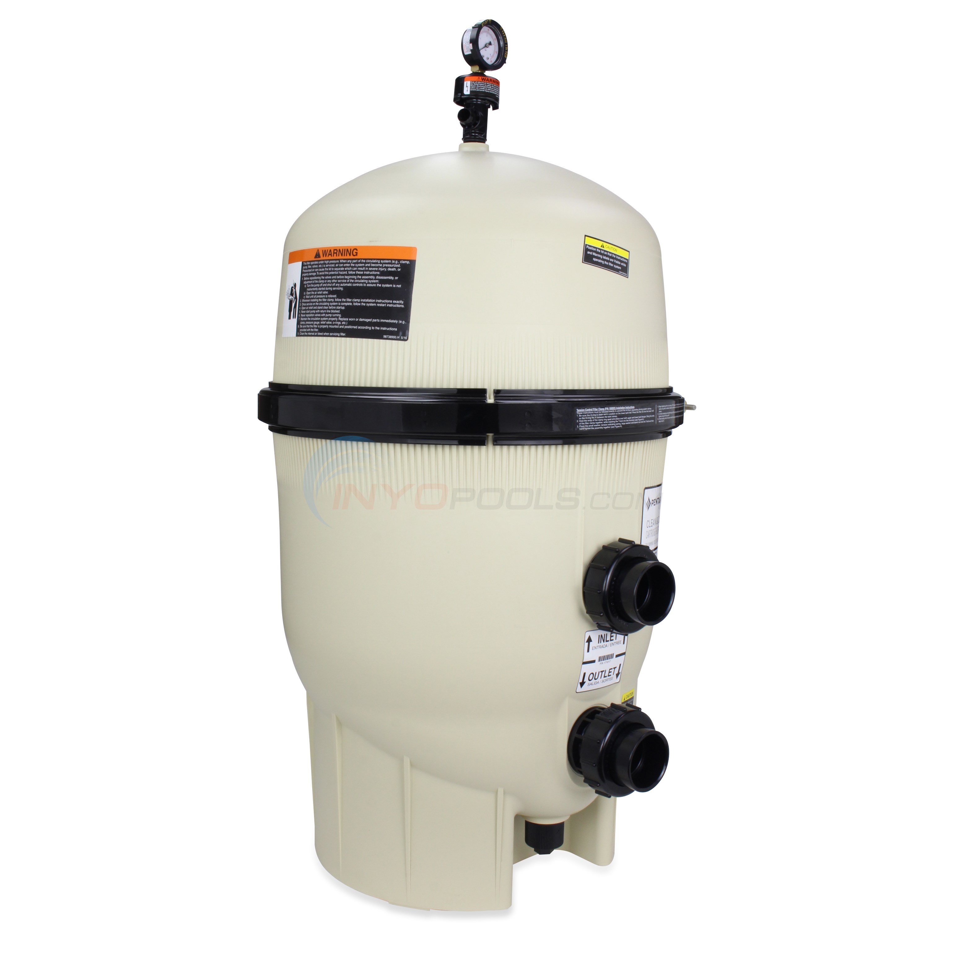 Pentair Clean & Clear Plus CCP320 Cartridge Filter, 320 Sq. Ft. EC