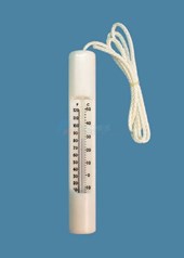 Thermometer, Plastic w/ Cord