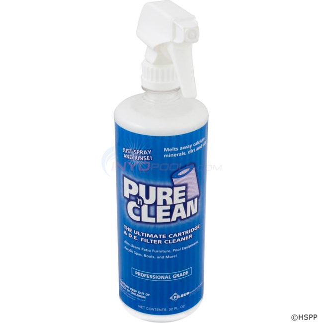 Pure & Clean Cartridge and Grid Cleaner 32oz.,(case of 12) - INYOPools.com