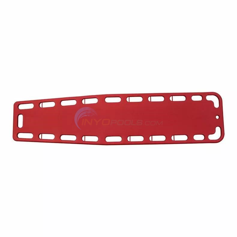 18" AB SPINEBOARD WITH PINS RED