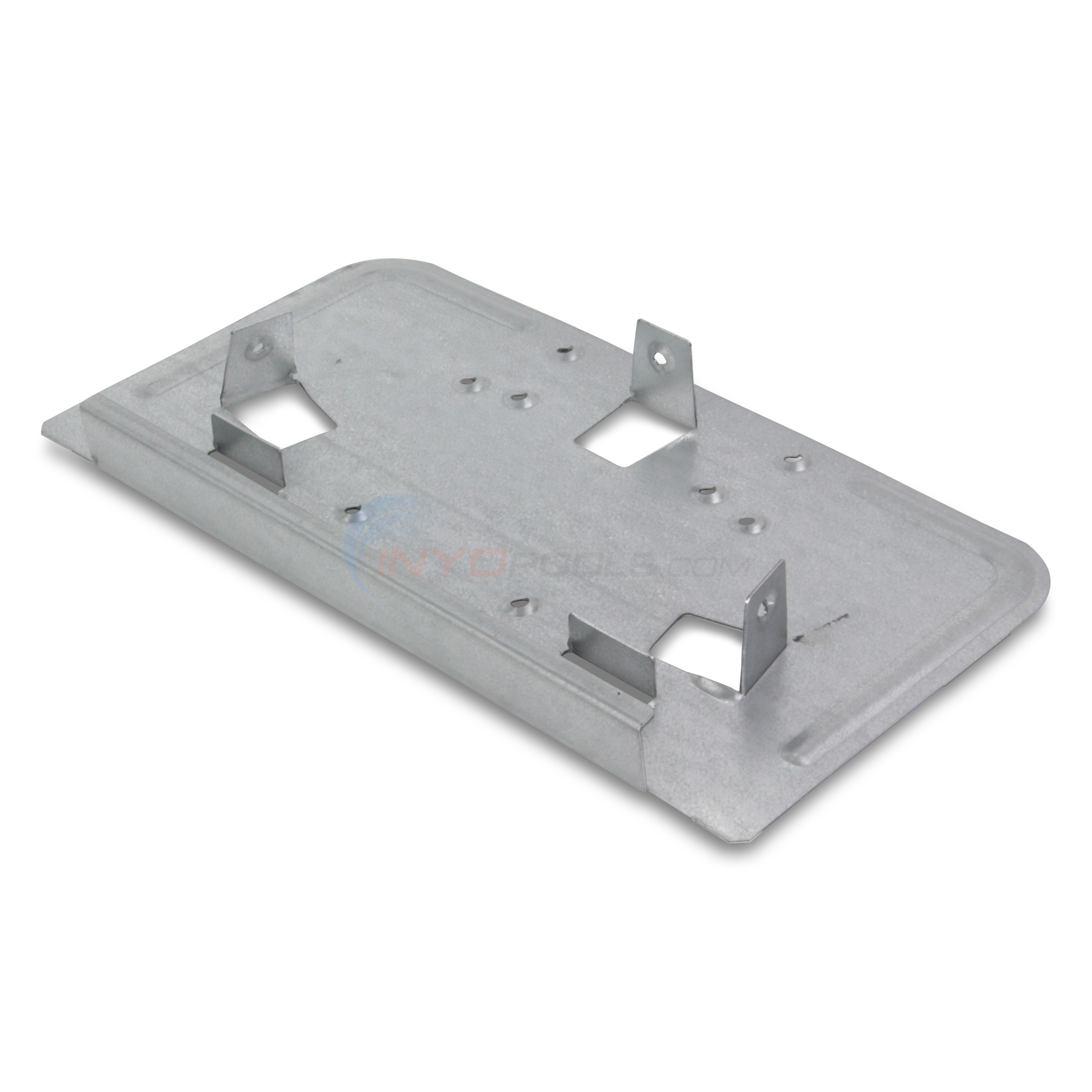 Wilbar Top or Bottom Plate, 8", for Round or Curved Side, Single