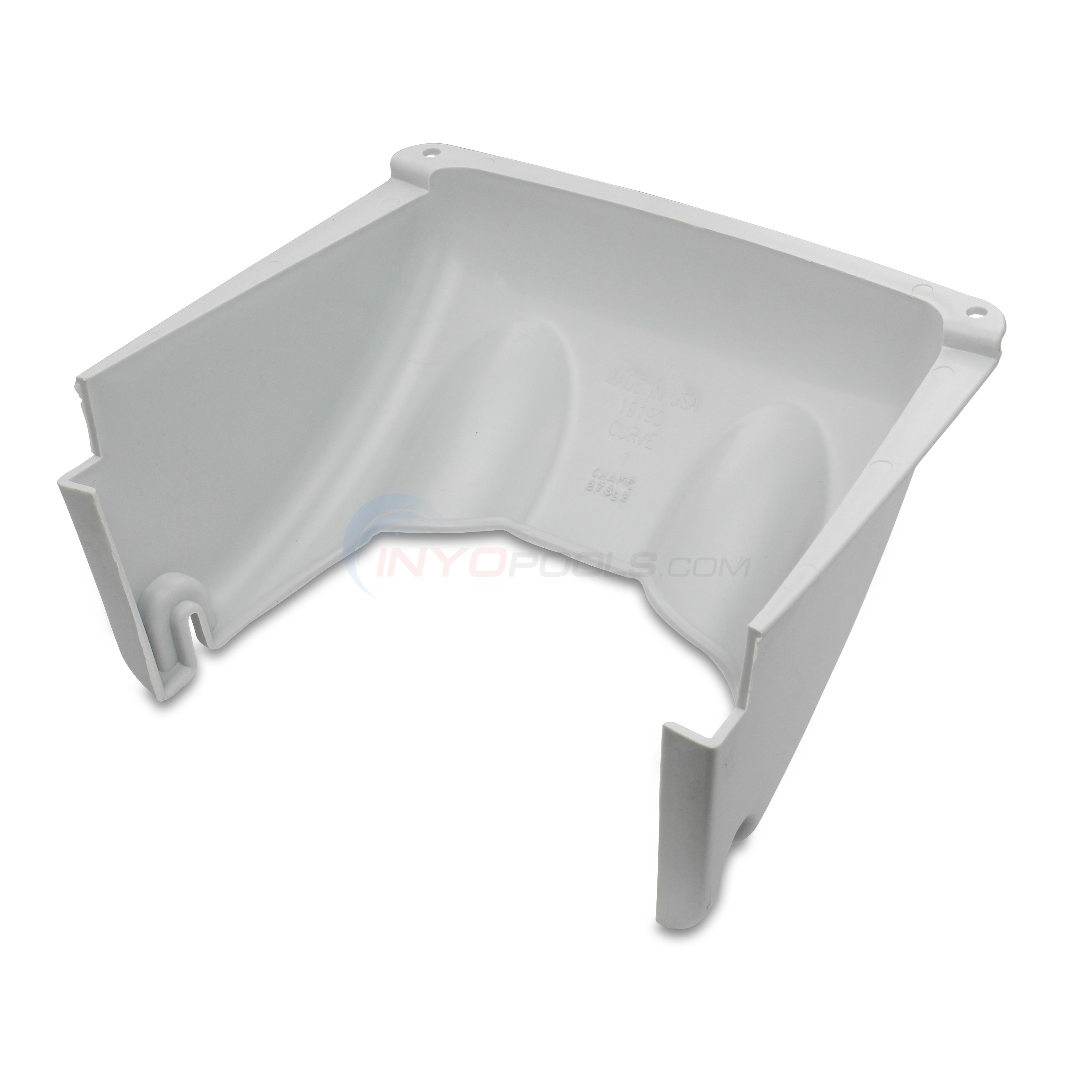 Wilbar Top Cap 19190, Pewter Gray, Support Curved, Single Replaced by 27392