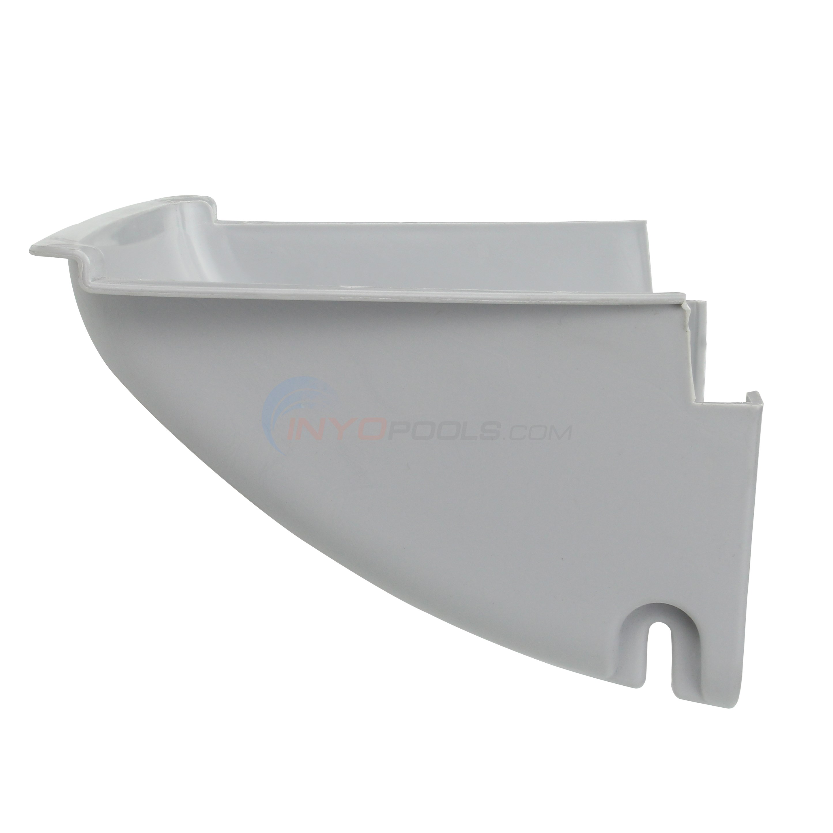 Wilbar Top Cap 19190, Pewter Gray, Support Curved, Single