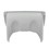 Wilbar Top Cap 19190, Pewter Gray, Support Curved, Single