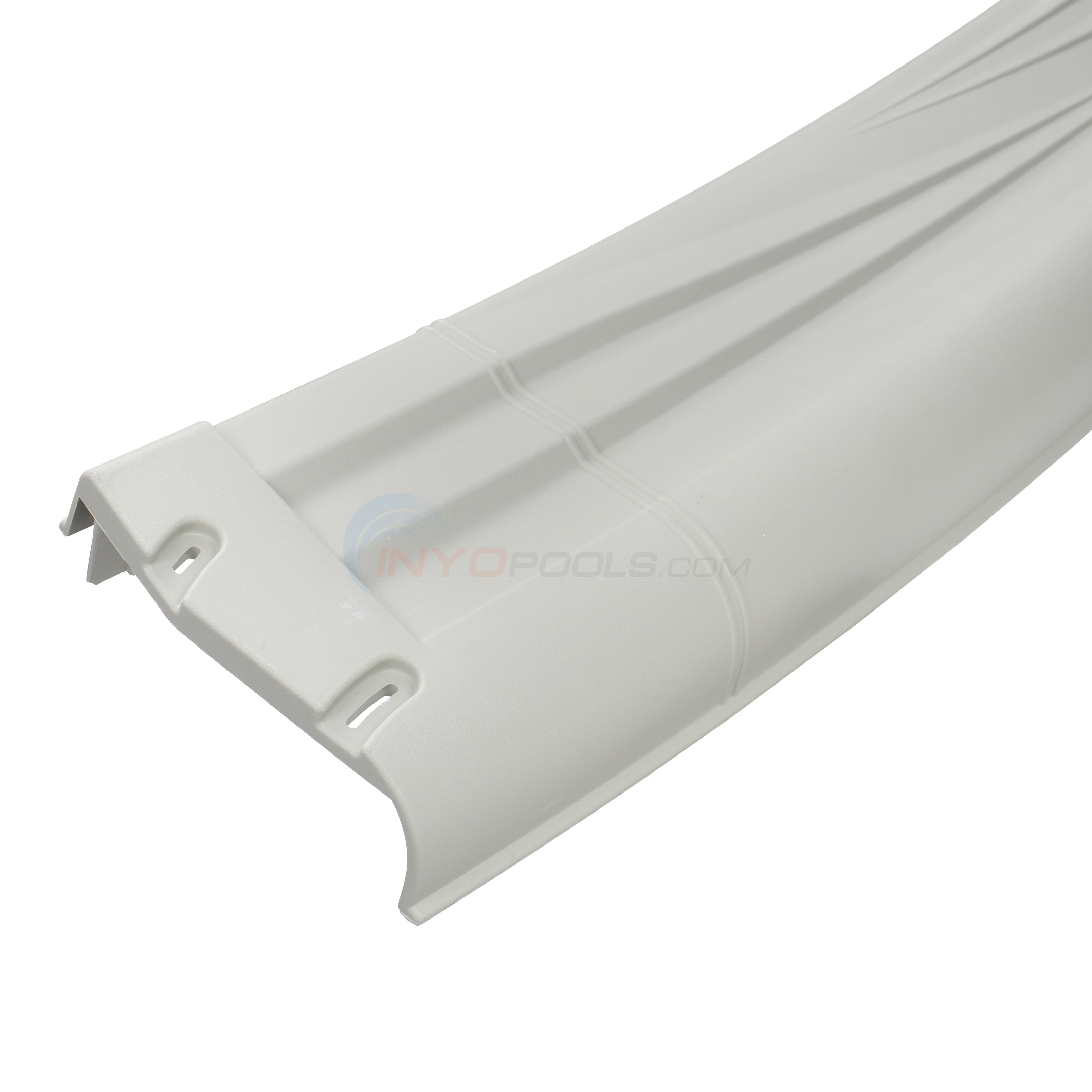 Wilbar Top Rail for Morada, Champagne, Resin, 8" x 55-13/16" Single - 19233