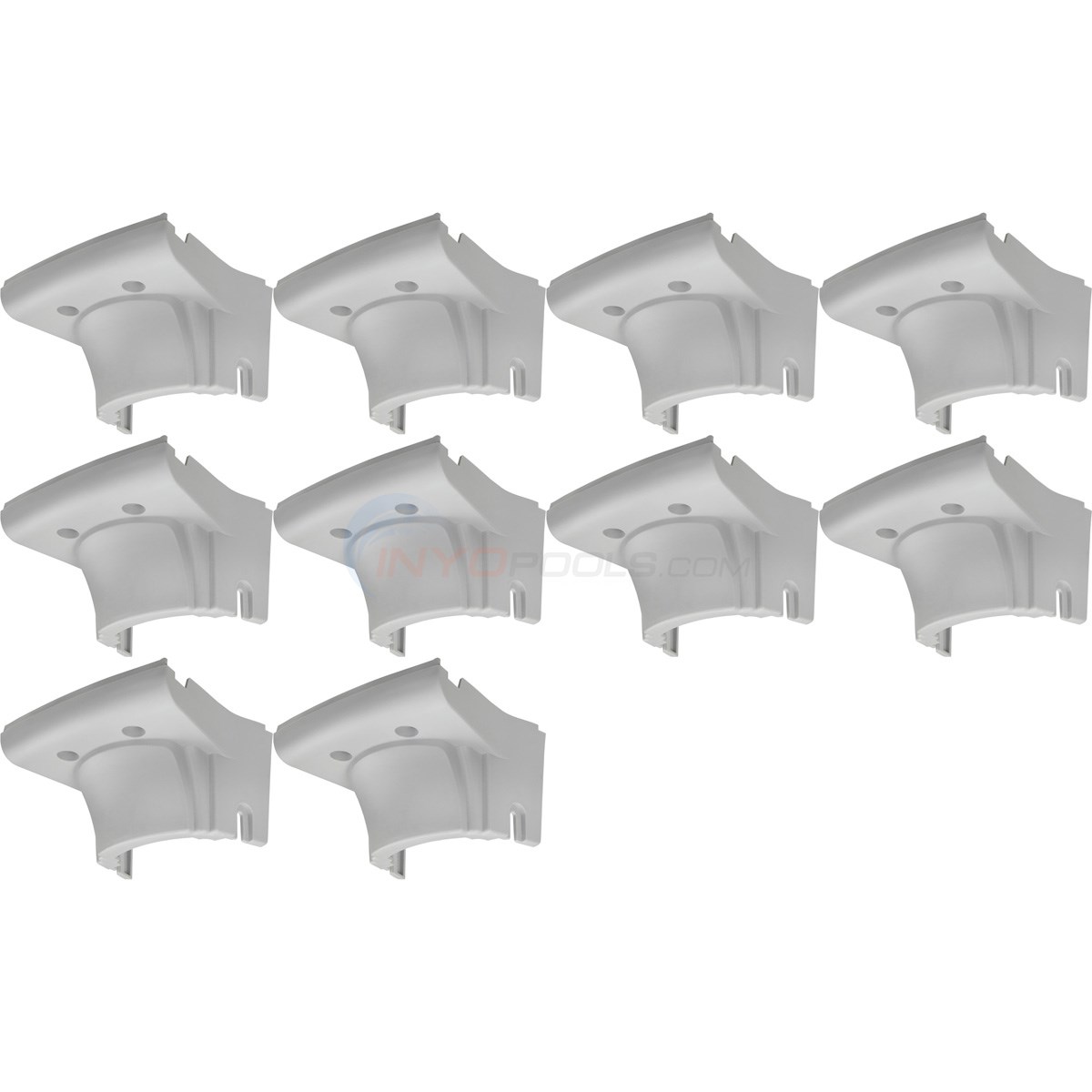 Top Cap 7" Cool Gray Support CVD (Summerfield) (10 Pack)