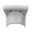Wilbar Summerfield Top Cap Support for Curved Sections, 7", Cool Gray, Single - 19310
