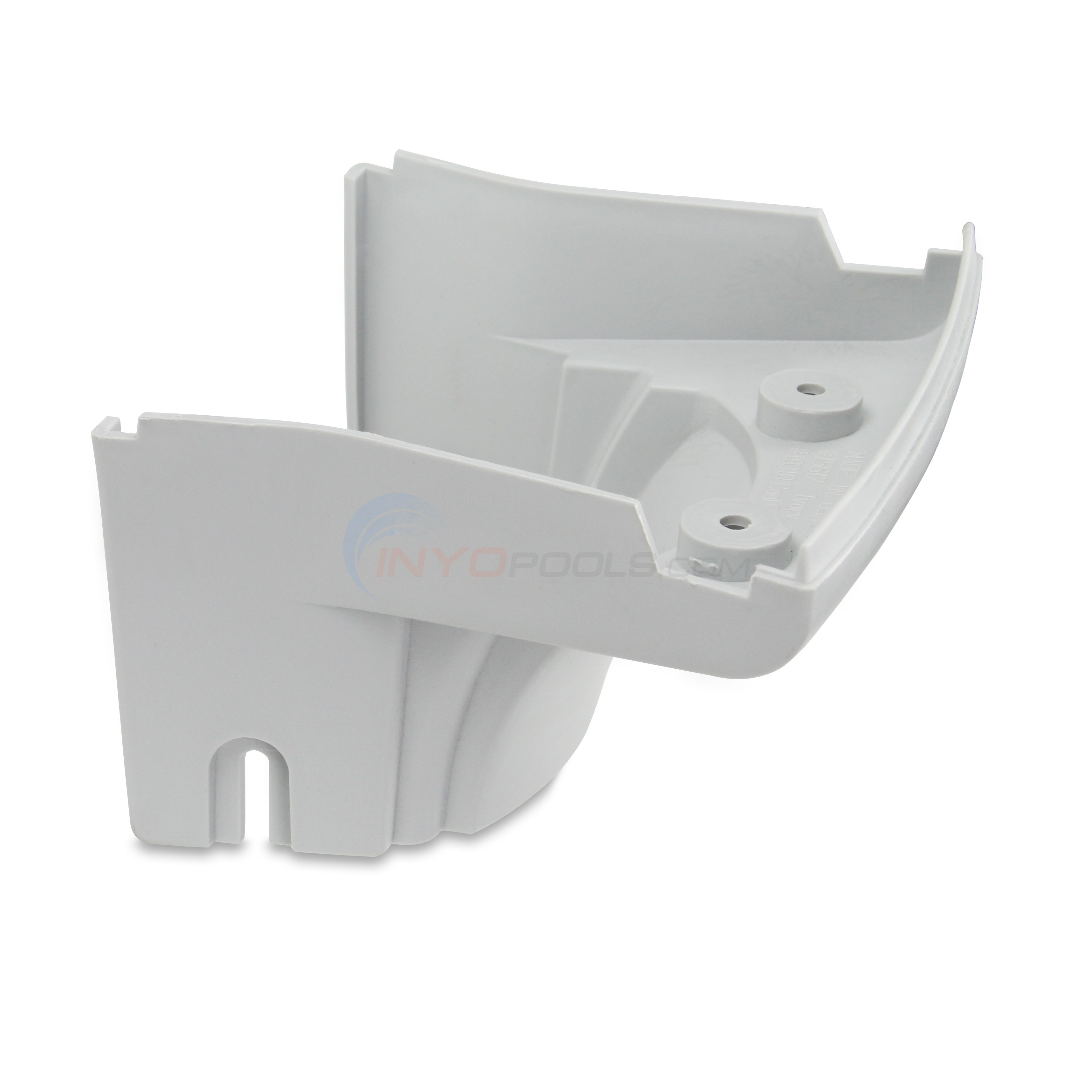 Wilbar Summerfield Top Cap Support for Curved Sections, 7", Cool Gray, Single - 19310